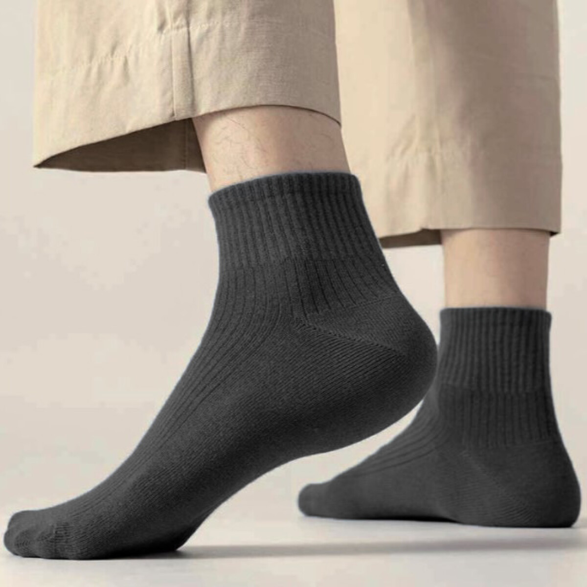 Medias x2 Just North Sails N+ - Negro 
