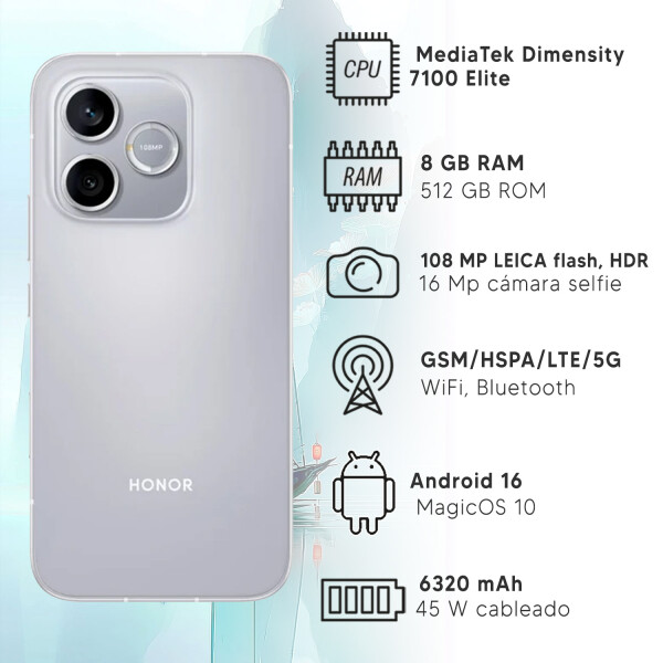 Honor 600 E 8/512gb 5g + Regalo GRIS