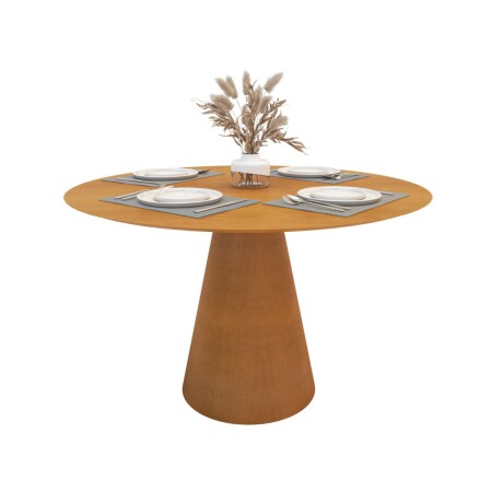 Mesa de Comedor Cone - Redonda - 120 Roble