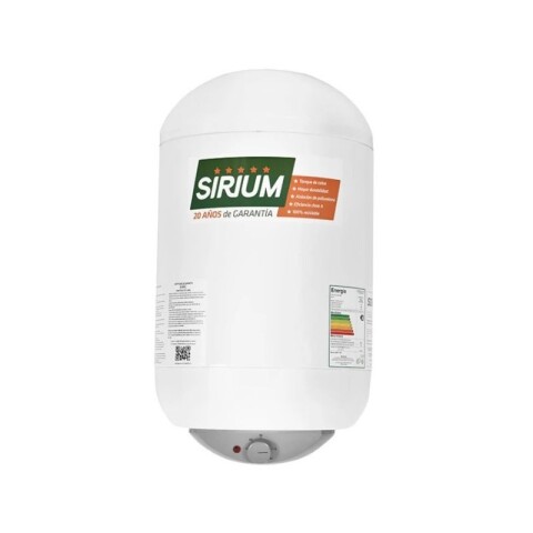 TERMOTANQUE 40L COBRE SIRIUM Blanco