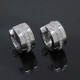 Aros en oro 18k blanco y brillantes Aros en oro 18k blanco y brillantes