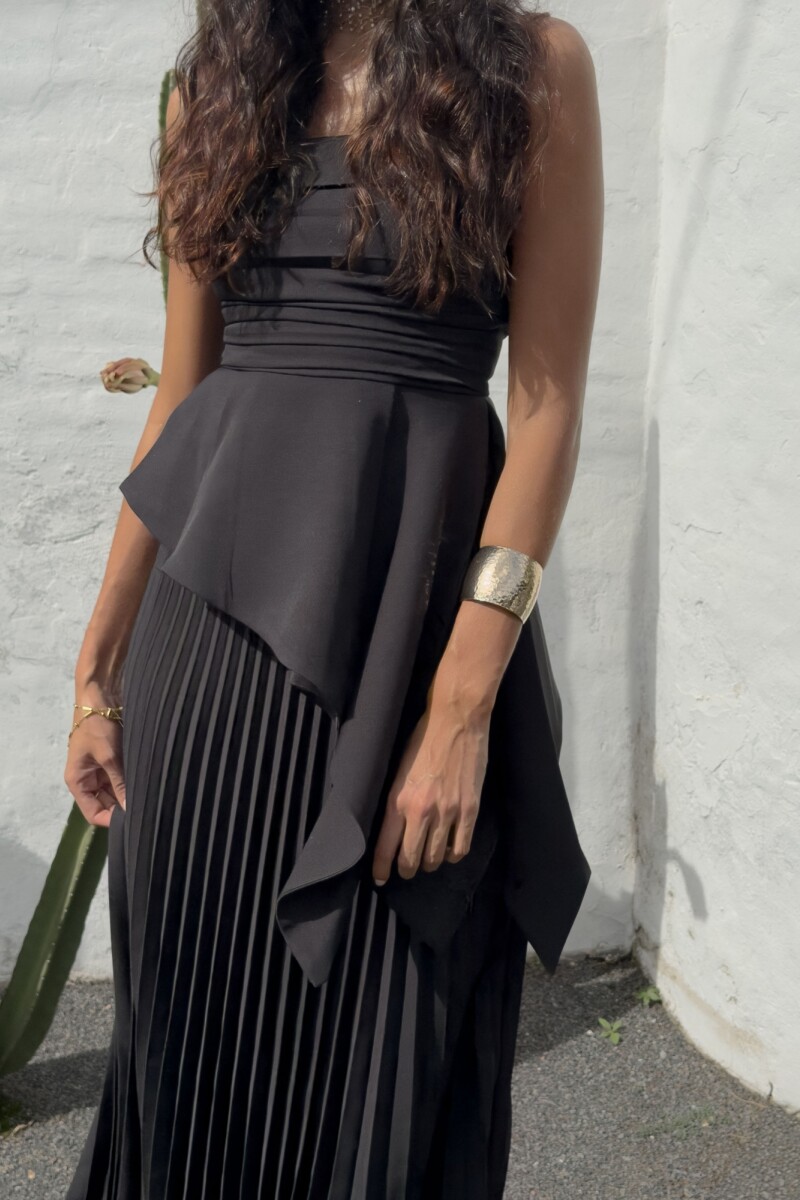 FALDA OLIVIA MAXI NOIR FALDA OLIVIA MAXI NOIR