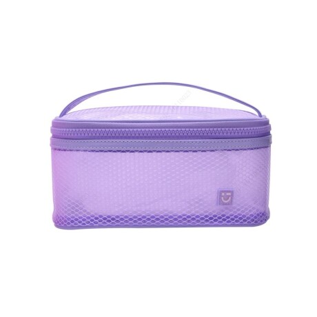 Necessaire malla violeta