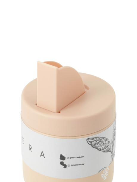 Yerbera Roler Mediana Rosado
