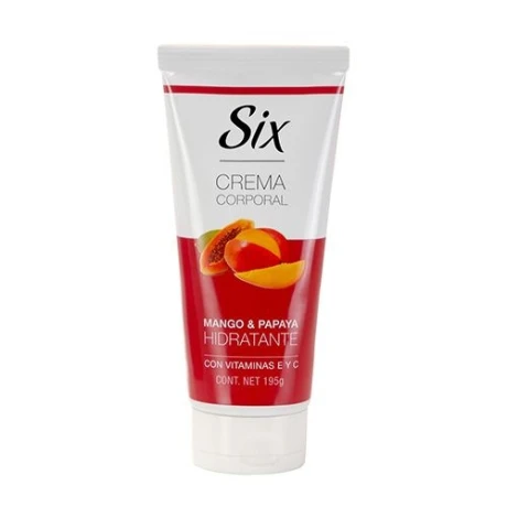 Six Crema Corporal Mango Y Papaya Six Crema Corporal Mango Y Papaya