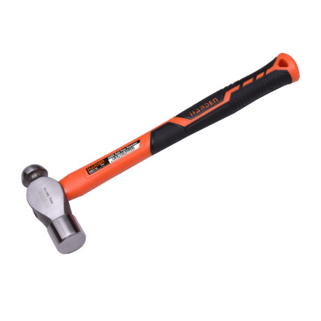 MARTILLO DE BOLA CON MANGO DE FIBRA DE VIDRIO DE 450 G/1 LB Sin color