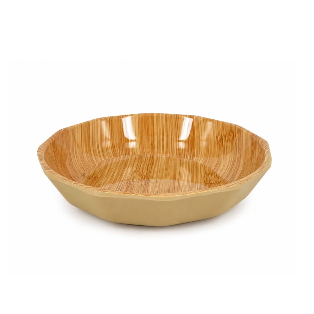 Bowl ensaladera melamina bambú 18.5x4 cm Bowl ensaladera melamina bambú 18.5x4 cm