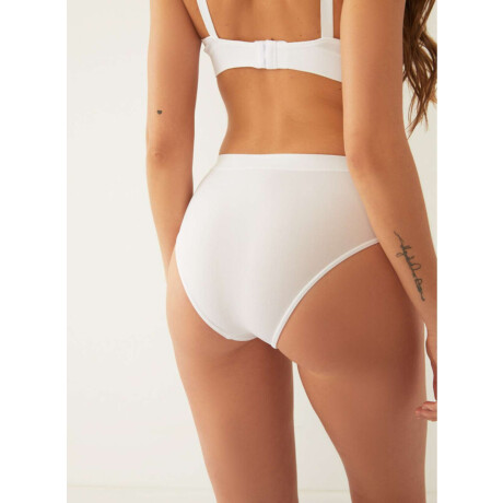 Bikini ancha sin costura Blanco