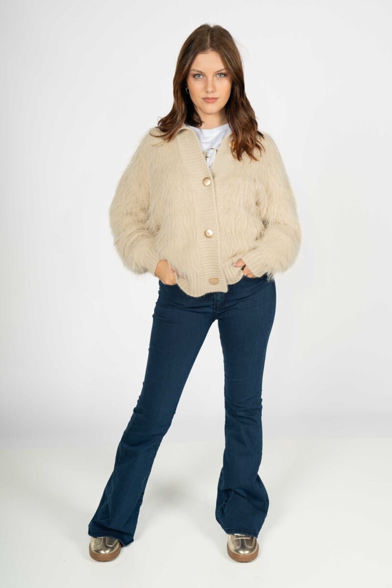 Saco Perlas Beige