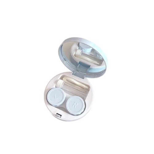 Estuche Celeste Lente De Contacto Ohr-mp579 Accesorios