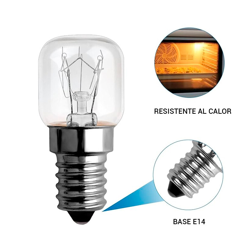 LAMPARA FILAMENTO<br /> INCANDESCENTE ST26 PARA LAMPARA<br /> <br /> DE SAL Lámpara Filamento Incandescente E14 ST26