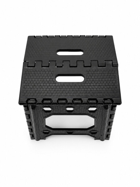 BANQUITO PLEGABLE NEGRO