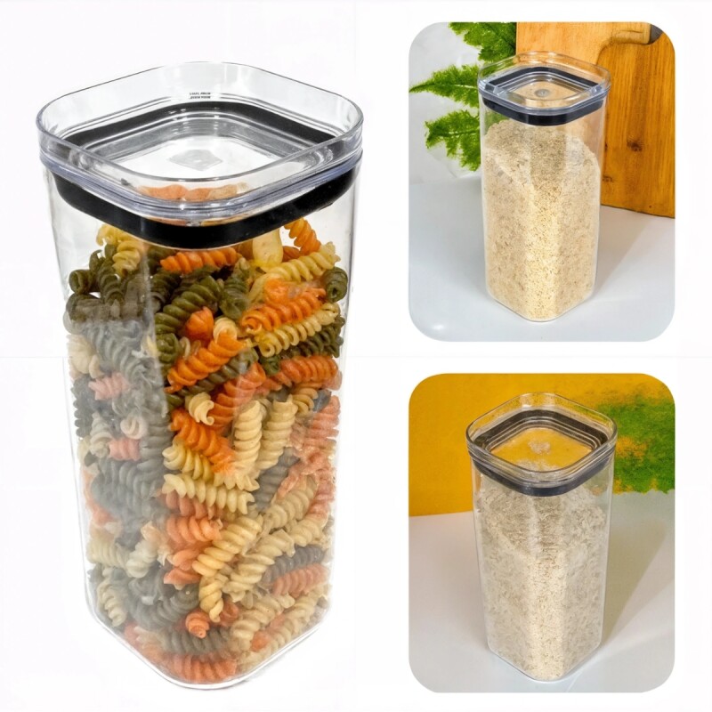 Pote hermético 1,5L TRANSPARENTE