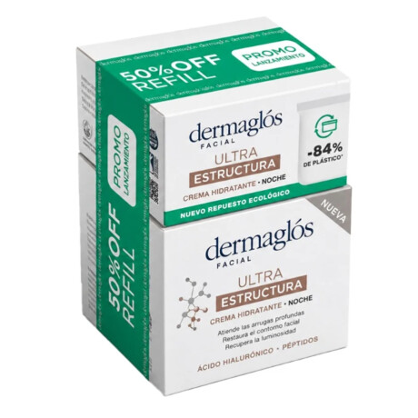 Pack Dermaglós Facial Ultra Estructura Crema de Noche + Refill Pack Dermaglós Facial Ultra Estructura Crema de Noche + Refill