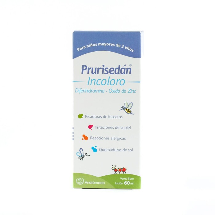 PRURISEDAN LOCION INCOLORO FRASCO X 60 M única