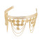 TIARA CON MONEDAS X2 UNIDADES Gp013/con Cadena