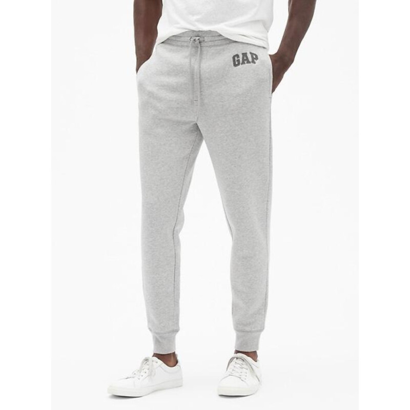 V-HERITAGE LOGO JOGGER LIGHT HEATHER GREY