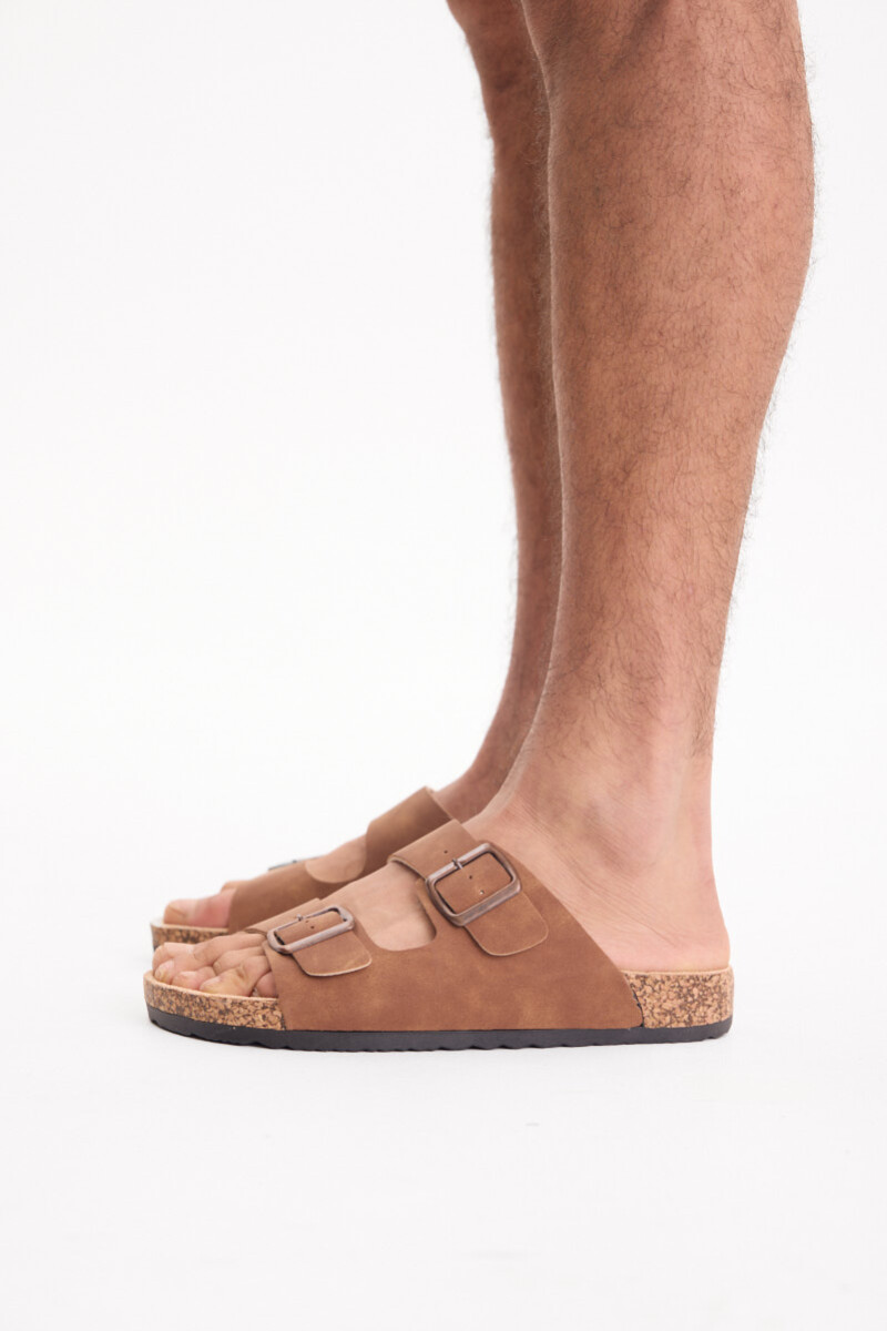 Sandalia Blackout Marron