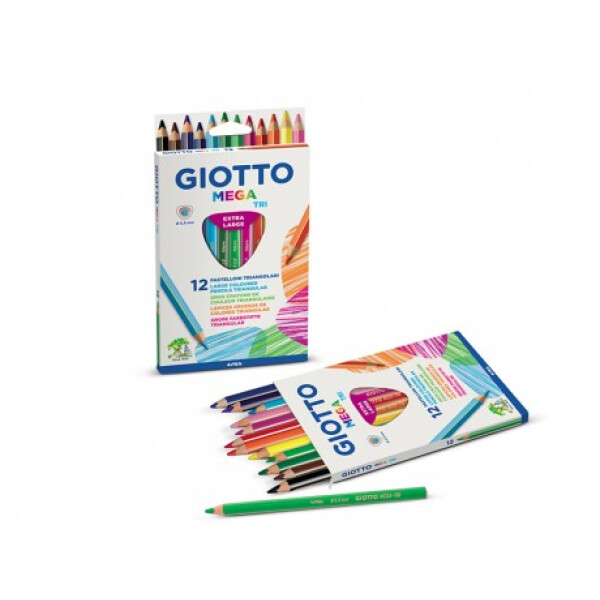 Lápices de colores Giotto Mega Tri Única
