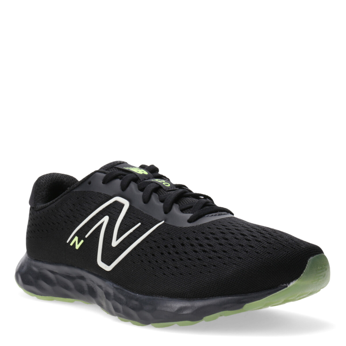 Championes de Hombre New Balance 520 V8 - Negro - Blanco - Verde Fluo 