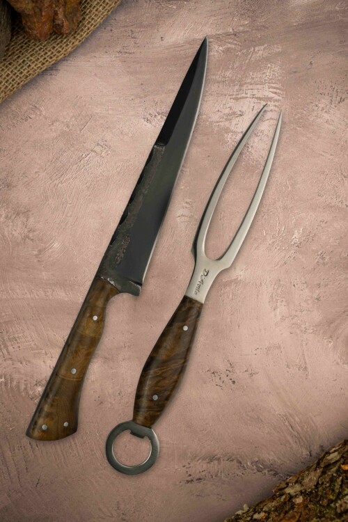 Juego de Cuchillo Laminado con Trinchante Juego de Cuchillo Laminado con Trinchante