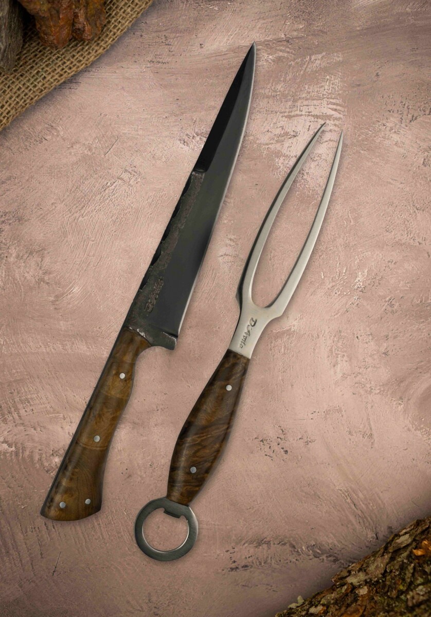 Juego de Cuchillo Laminado con Trinchante 