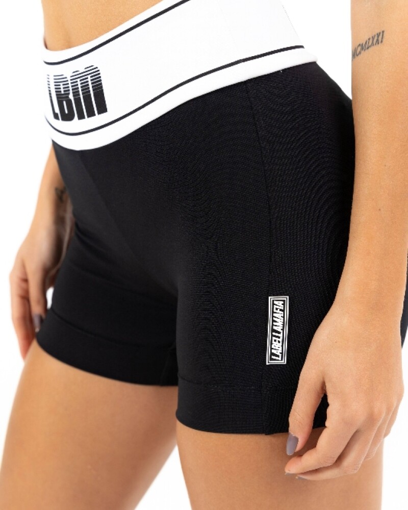 Short Futura Negra Deportiva Negro