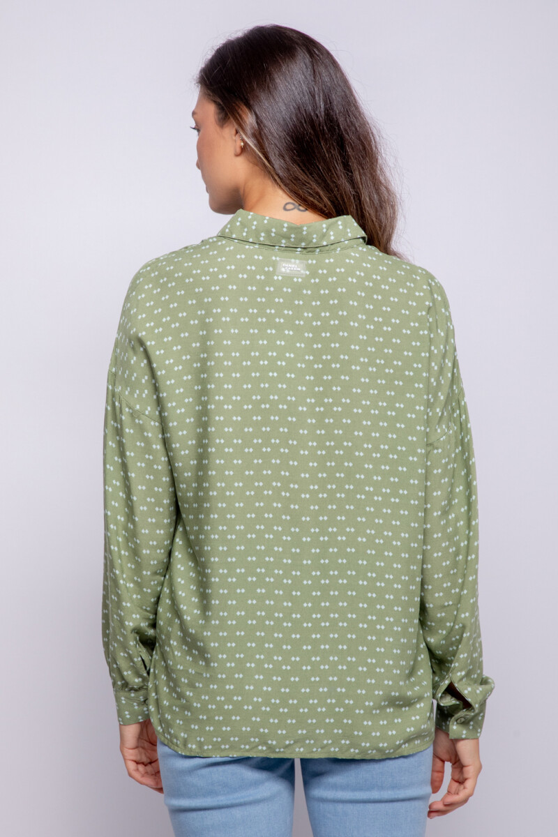 BLUSA GANDA Verde Hierba