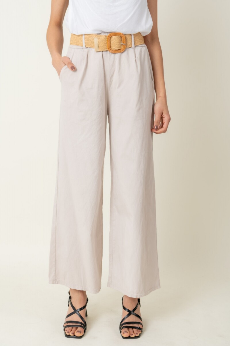 PANTALON OLIVO - Beige 