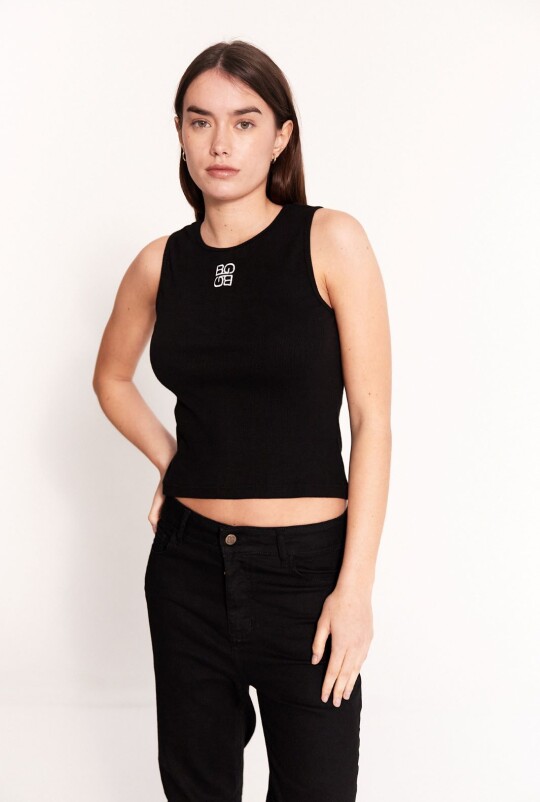 Top Tank Negro