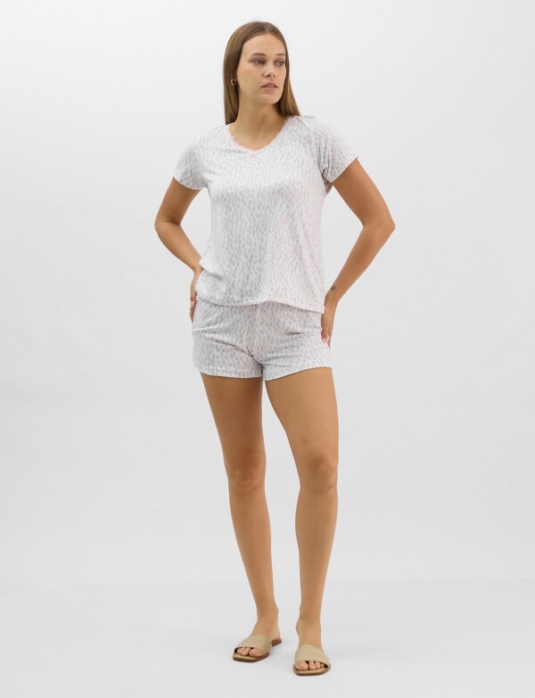 Set De Pijama 3 Piezas MULTI/GRIS