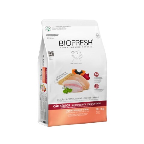Biofresh Perro Senior Raza Pequeña 10,1kg |Vitalidad y Salud Biofresh Perro Senior Raza Pequeña 10,1kg |Vitalidad y Salud