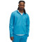 UA Launch Hooded Jacket-YLW BLU-452