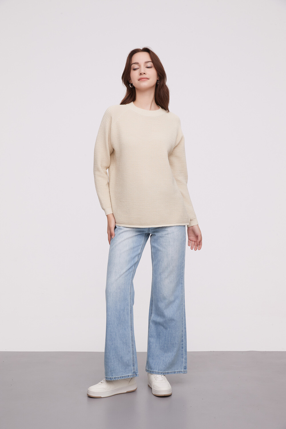 Sweater Cerezo Crudo / Natural