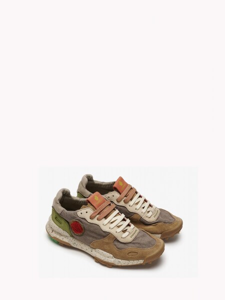 SHOES CHACRONA LINEN 2 FADED CHESTNUT