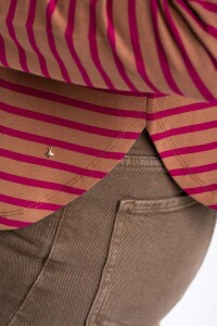 Remera Rayada Algodón Multi