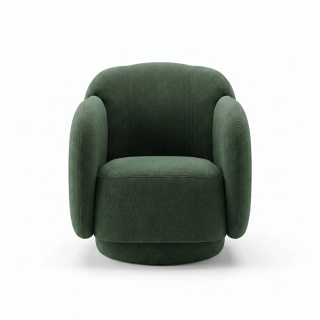 Butaca Celina Giratoria - Tela Microfibra C248 (Verde)