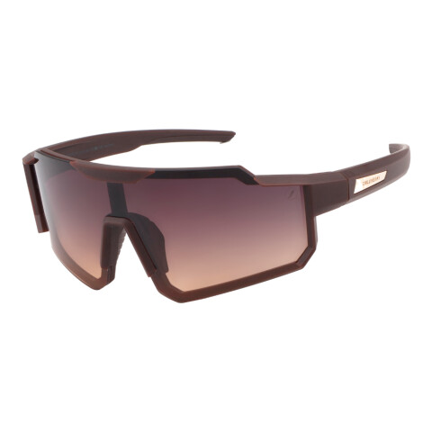 Lentes De Sol Policarbonato Esporte Chilli Beans Mascara Gradiente/Marrón