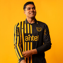 Peñarol Aniversario Jersey 26-71407701 Neg/Amar.