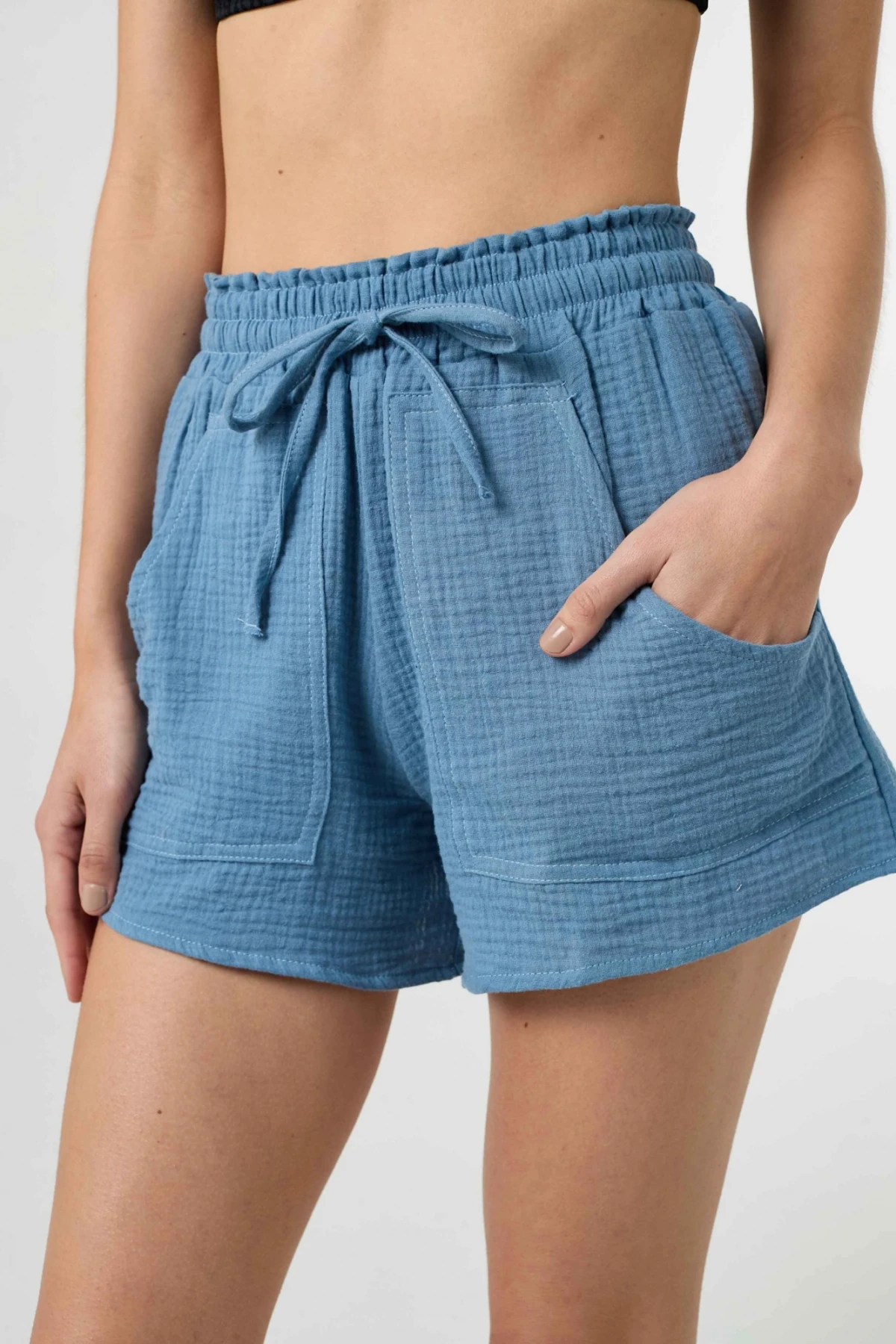 Short Cora Azul
