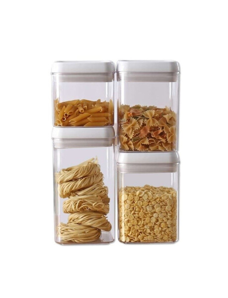 TUPPER RECTANGULAR 400ML "EASY LOCK" - 10CM/H11CM TUPPER RECTANGULAR 400ML "EASY LOCK" - 10CM/H11CM