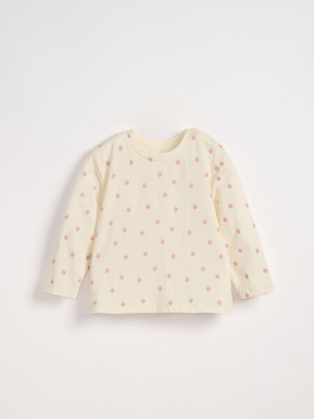 Remera Moras Crema