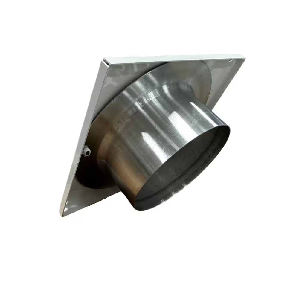 Rejilla ventilación metálica 10x10 tubo corto 100 C/orificio Rejilla Ventilación Metálica 10x10 Tubo Corto 100 C/orificio