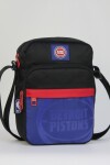 Morral clásico doble cierre Detroit Pistons - NBA Negro