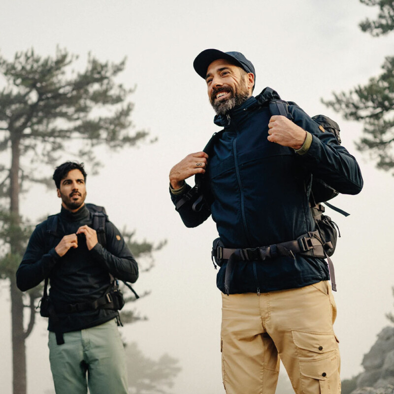 Pantalón Fjallraven Abisko Hike Trousers Hombre Laurel Green