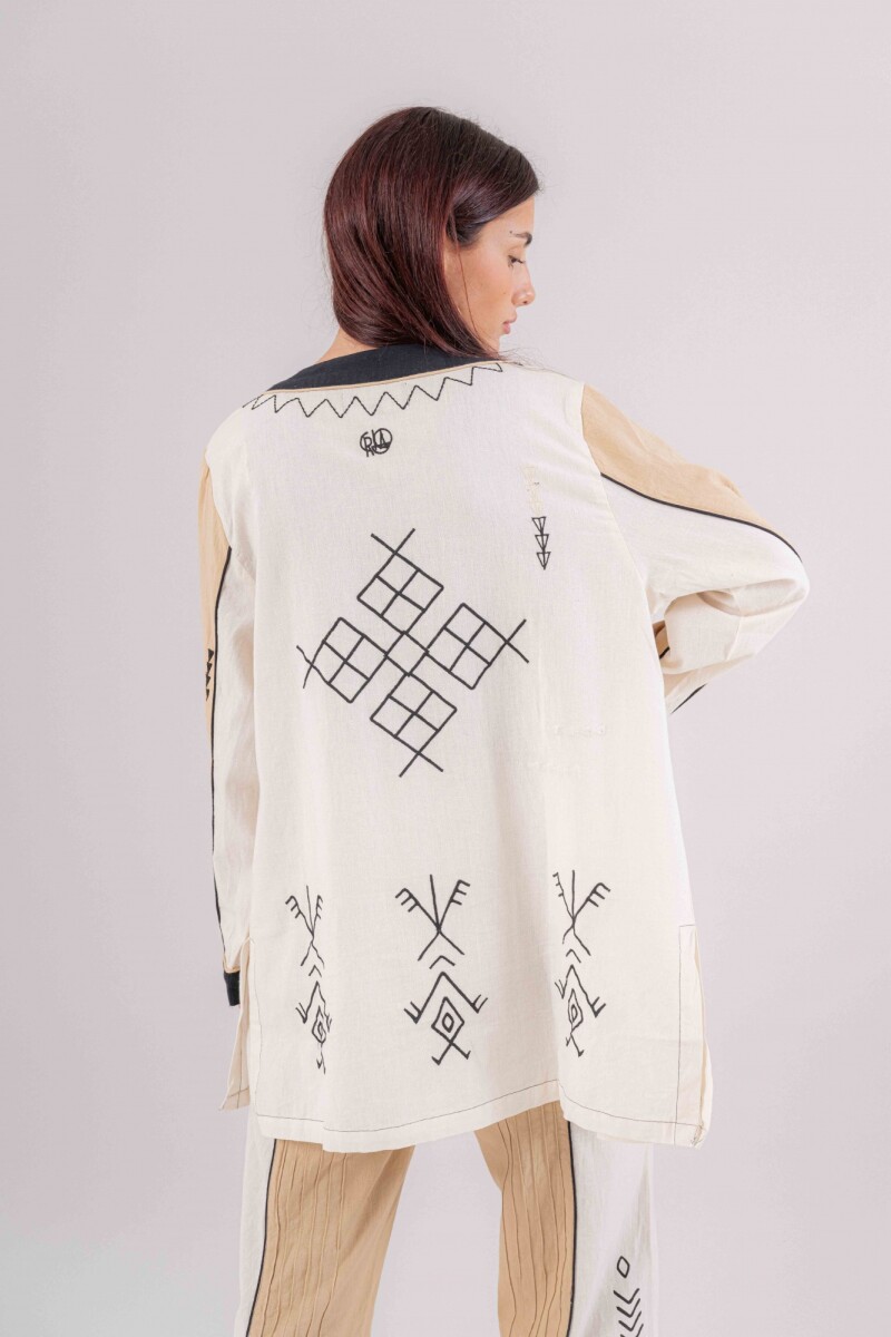 Kimono Mulan BLANCO