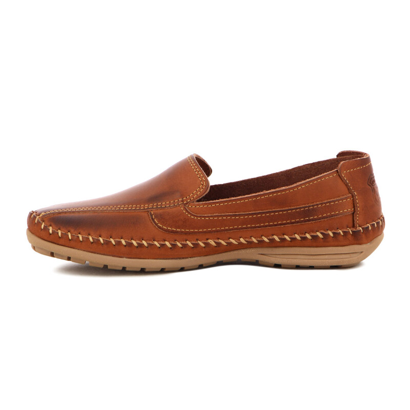 Starsax Rutero Hombre Capellada Con Costura Cognac