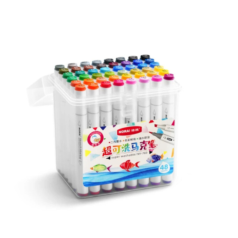Marcador Sketch Wash Doble Punta 48 colores Marcador Sketch Wash Doble Punta 48 colores