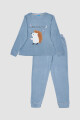 60.1584 pijama erizo Celeste