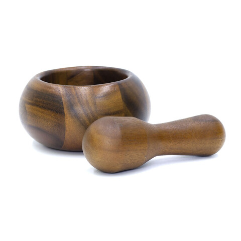 MORTERO BOMBE MADERA D12.5X6.5CM MORTERO BOMBE MADERA D12.5X6.5CM